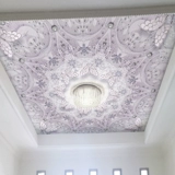 D трехмерные потолочные обои для гостиной, креативные европейские потолочные обои, 5 индивидуальных украшений, простые фрески для спальни