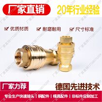 High quality KZD2-6 3-8 4-10 6-15 8-20 hydraulic quick coupling copper water nozzle
