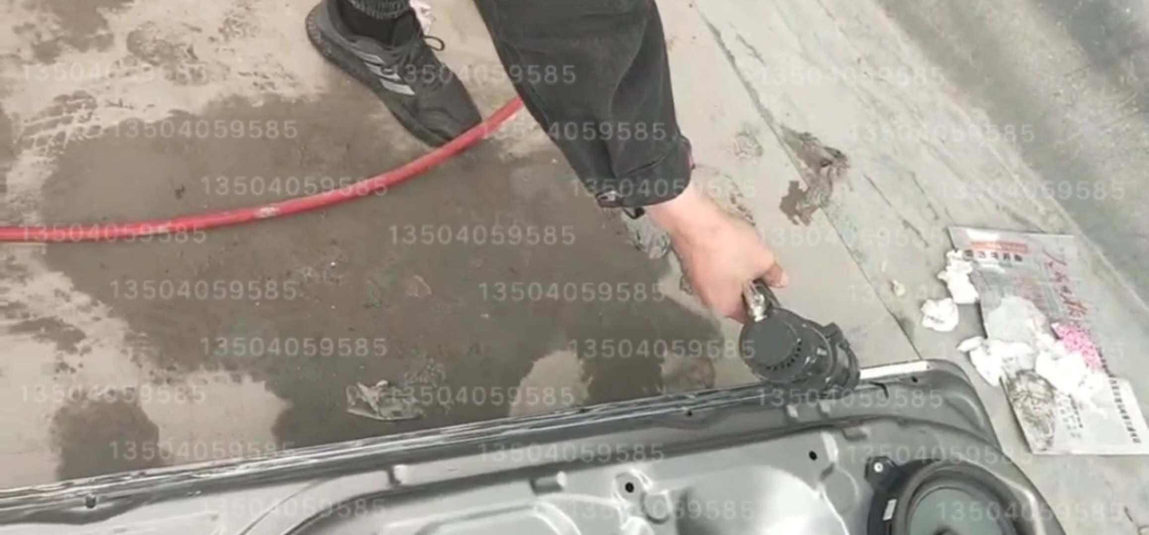 Pneumatic gluing gun sheet metal dovetail door edge glue gun nozzle heavy beam wrinkled wave water corrugated accident car repair as glue-Taobao