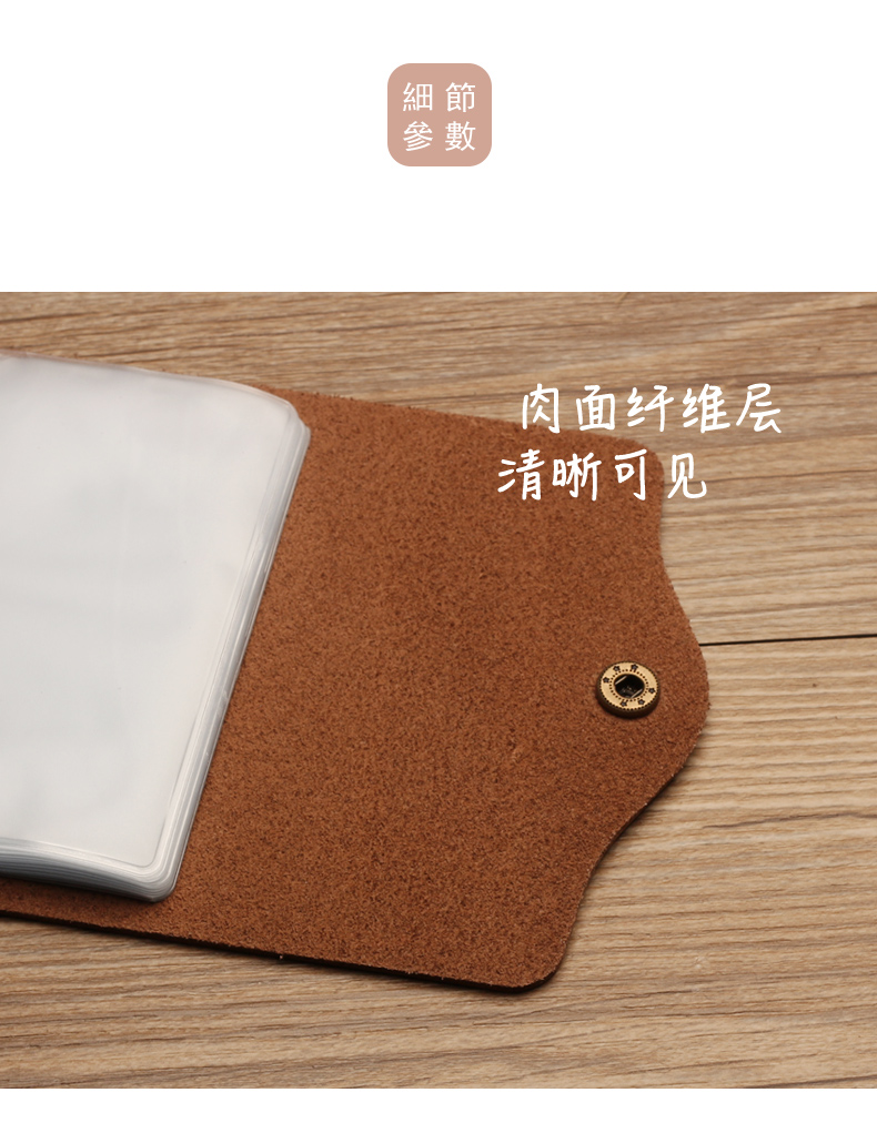 Gói thẻ retro Thẻ nam nhiều thẻ ID bằng da thẻ ngân hàng dung lượng lớn dành cho nữ đơn giản đón con ngựa điên - Chủ thẻ ví gucci