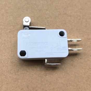 Lema Micro Switch Kw7-3 Small Self-Reset Travel Limit Switch 16A3 Feet One Open One Closed Silver Point