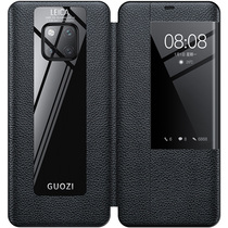 Travel shark for Huawei mate20pro mobile phone case Porsche mate30 leather protective cover limited edition all-inclusive anti-drop m20 flip cover leather case por personality creative mt ultra-thin men and women