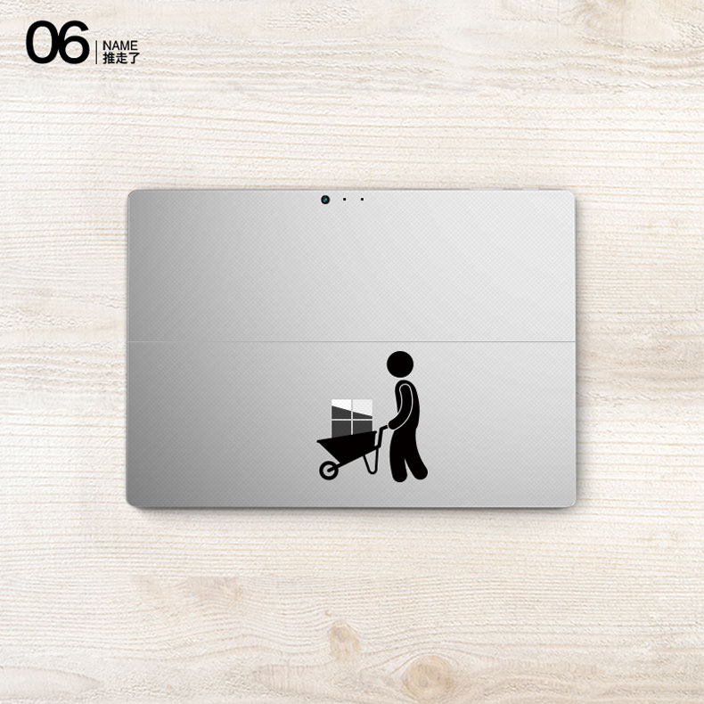 SkinAT Microsoft Tablet Surface Pro 4 thân phim phim trong suốt phụ kiện phim sáng tạo