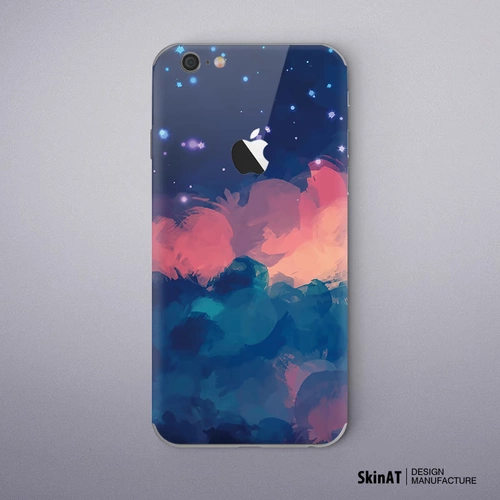 Apple, совместимый iphone 6 *S, мобильный телефон, iphone 7, звездное небо, наклейка, 8