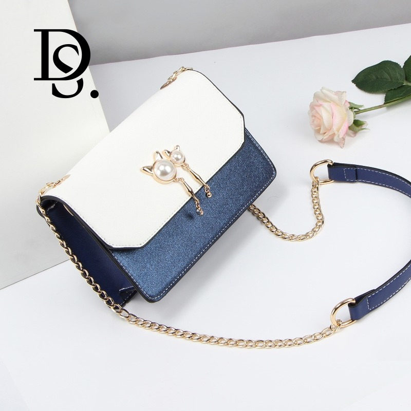 Dusafini light luxury brand bag women 2021 New Tide small bag chain bag fashion versatile shoulder shoulder bag
