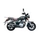 ເຄື່ອງ Loncin ລຸ້ນໃຫມ່ 150CC chain machine Changbo brand mini prince bike curved beam bike for men and women to ride