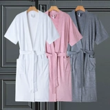 Весенний летний банный халат, быстросохнущее длинное полотенце, осенний, хорошо впитывает воду, средней длины, оверсайз