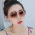 2018 new net red sunglasses nữ Hàn Quốc phiên bản của thủy triều retro Harajuku phong cách ins cận thị sunglasses vòng mặt 2017 đường đánh bại