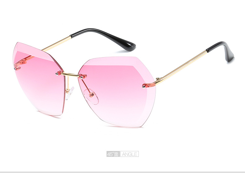 2018 new net red sunglasses nữ Hàn Quốc phiên bản của thủy triều retro Harajuku phong cách ins cận thị sunglasses vòng mặt 2017 đường đánh bại