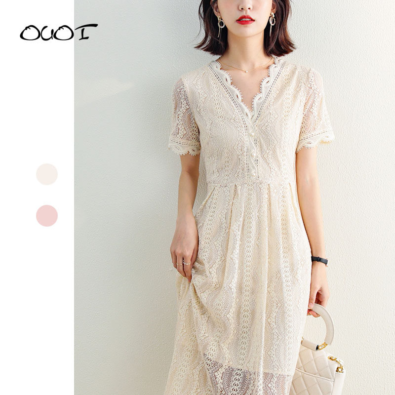 Temperament Foreign Dress 2020 New Summer Gentle Wind Goddess Van Cashew Waist Display Slim Snowspun style Loose Little dresses
