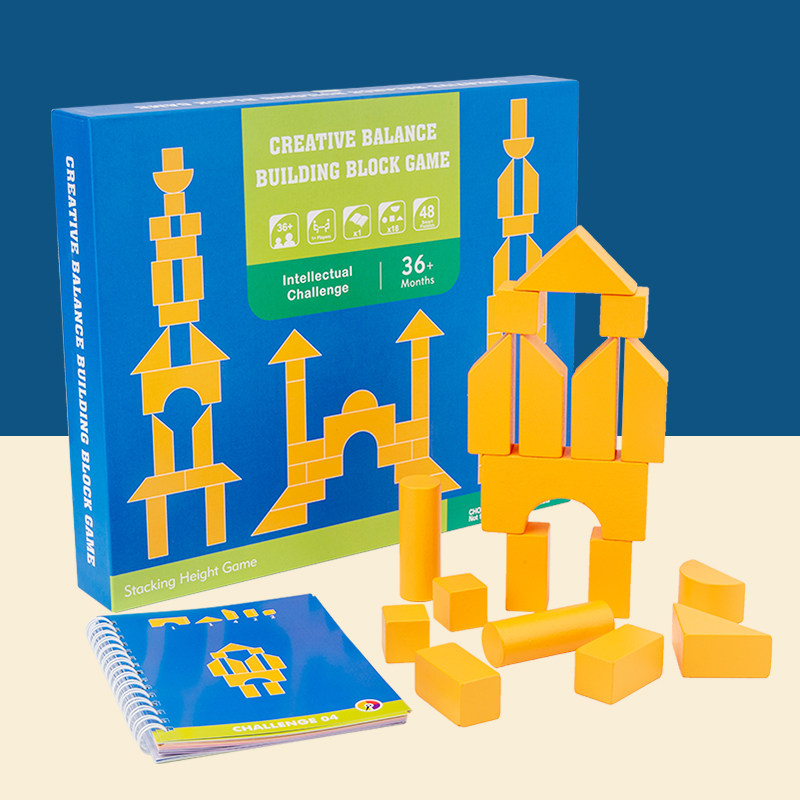 Balancing Master Building Genius Architect Children's Young Table Toy Creative Specific Training