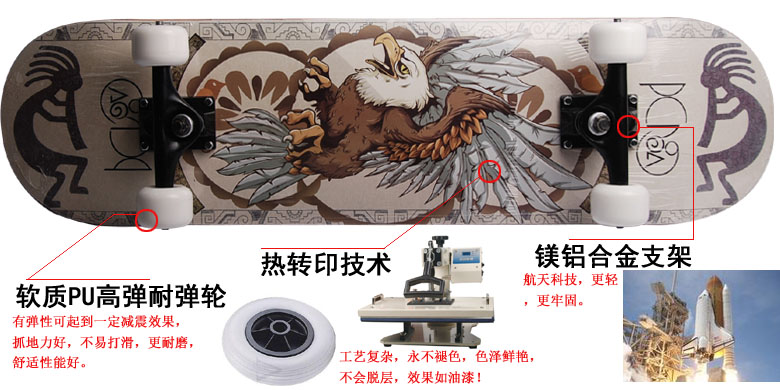 Planche à roulettes   DCHONG - Ref 2598371 Image 25