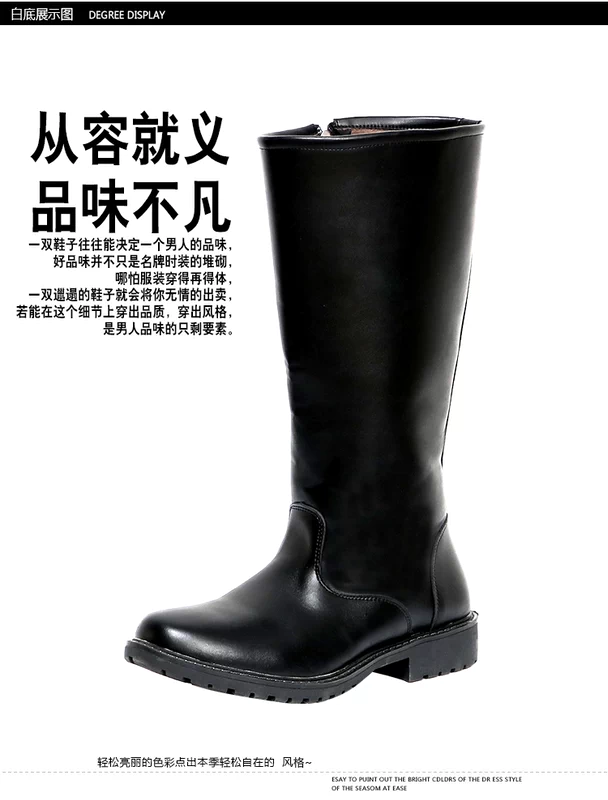 Giày cao cổ mùa xuân và mùa hè mới bảo vệ giày cao cổ giày cao cổ nam và nữ khởi động đi giày xu hướng giày da giày bốt da - Kính râm