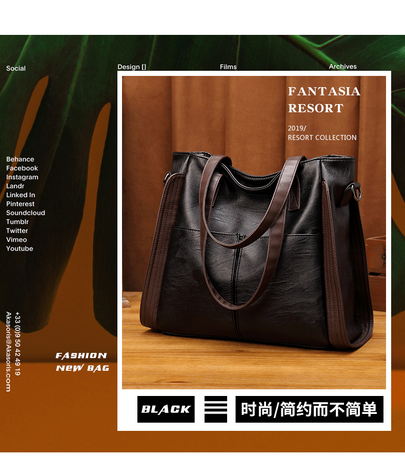 Sac à main femme en PU - Ref 3432291 Image 9