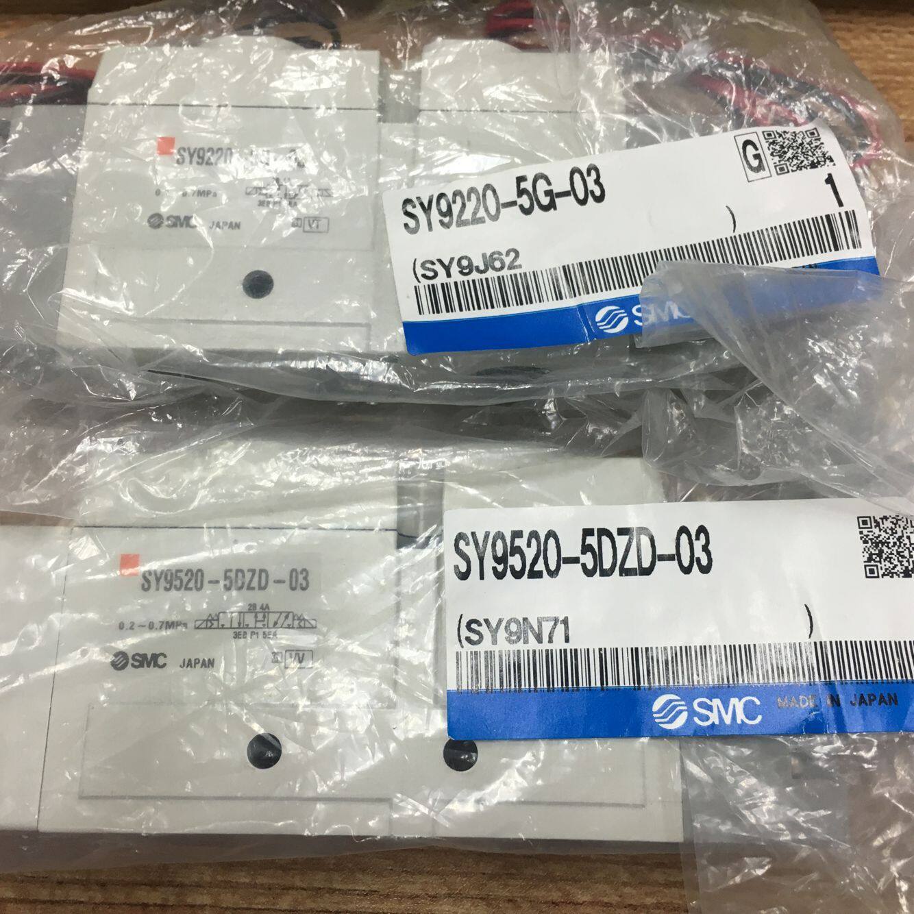 SMC's new original solenoid SY9220-5G-03 SY9520-5DZD-03 SY9420 in stock
