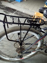 26 Inch Mountain Bike Iron Shelf Manned Shelving Luggage Rack Backseat Disc Brake Rear Shelf