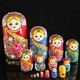 Pure hand-painted eco-friendly Russian matryoshka doll 15 layers of basswood