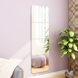 Самоклеющееся зеркало для всего тела для школьников, наклейки для спальни, может прилипать к стенам и поверхностям