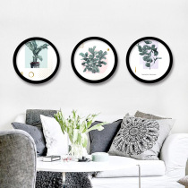 Simple modern round Photo Frame 6 inch 10 inch 12 inch 7 inch 16 inch wall 476050cm Chinese mounted frame creative