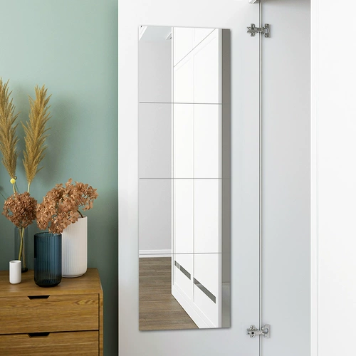 Самоклеющееся зеркало для всего тела для школьников, наклейки для спальни, может прилипать к стенам и поверхностям