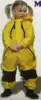 Tuffo double zipper jumpsuit Super waterproof and dirt resistant baby raincoat 0-5 years old