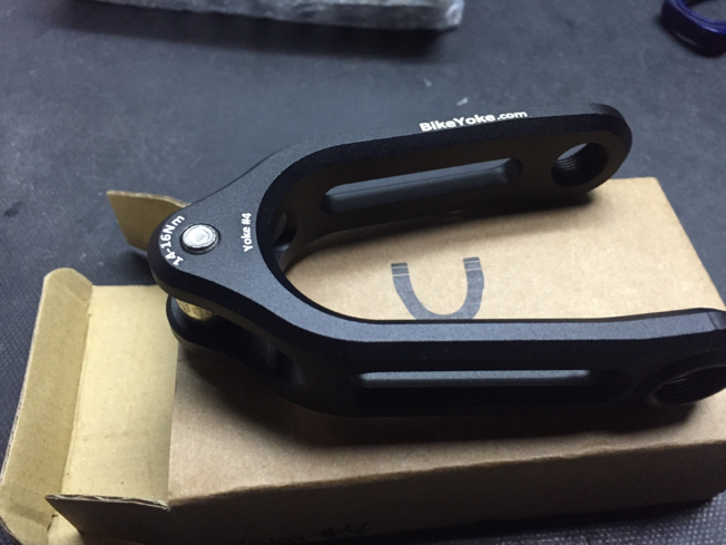 bikeyoke for lightning enduro 650B frame modified connecting rod 2015-2016 can be equipped with ordinary shock absorbers