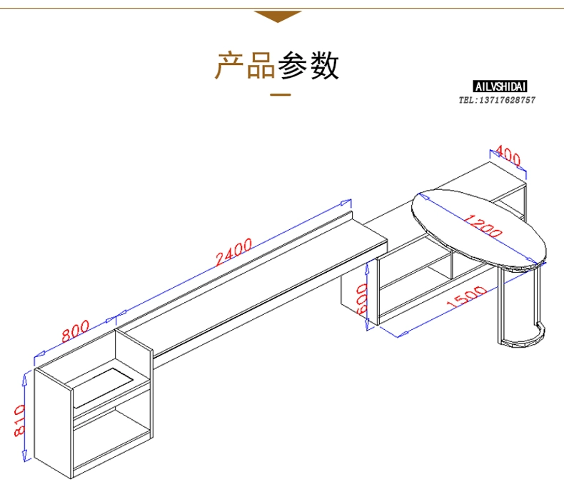 Ngân sách khách sạn cao và thấp kệ đơn căn hộ nội thất phòng kết hợp đặt bàn TV - Nội thất khách sạn