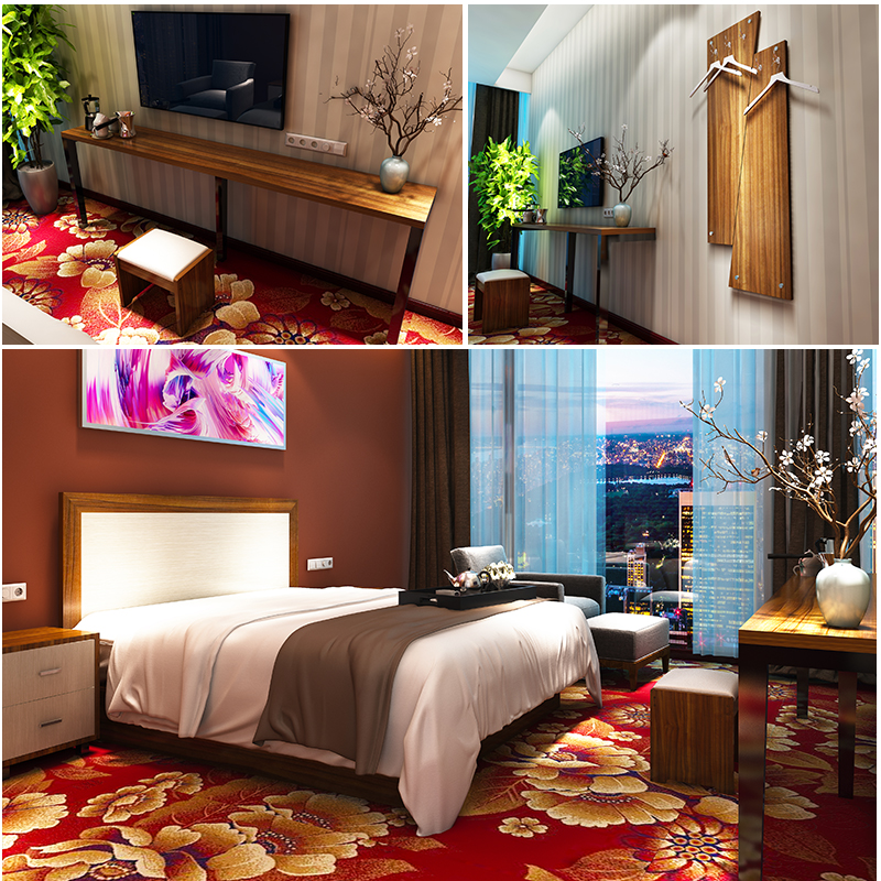 Customizable Guest House Hotel 1 8 Large Bed Room Kit Inn Hotel Rental House Soft Bag Headboard Backplate