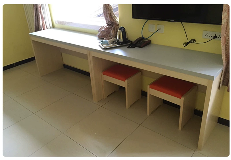 Bàn máy tính khách sạn nội thất hoàn chỉnh khách sạn bàn đơn giản cho thuê phòng TV tủ bàn khách sạn tủ quần áo