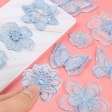 Универсальная юбка, заплатка для ремонта пятки, кружевная наклейка, с вышивкой