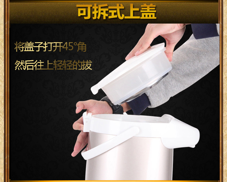 siêu thuốc điện Tam giác đặc biệt cách nhiệt nhà thông minh phích điện 304 thép không gỉ đôi nóng ấm đun nước ấm đun sôi - ấm đun nước điện bình siêu tốc delites