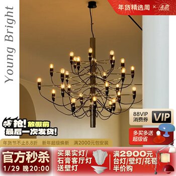 Italian 2097 Midsummer Fruit French-Style Living Room Dining Room Chandelier Staircase Designer Open-Air Duplex Villa Lighting Fixtures