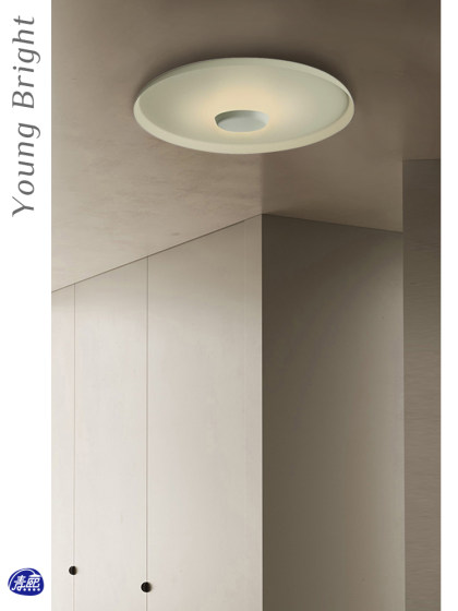 Spanish Vibiatop Designer Round Ceiling Lamp Nordic Minimalist Modern Living Room Bedroom Wall Lamp Halo Lamp