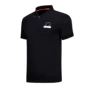 Li Ning áo ngắn tay nam 2019 nam mới thoáng khí thể thao áo thun giản dị ve áo thể thao mùa hè - Áo polo thể thao áo polo trắng