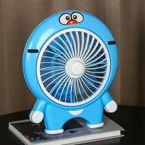 Cartoon Fan Student Dormitory Bed Lovely Mini Little Fan Desktop Silent Bed Small Fan