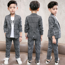 Boys spring autumn loaded suit suit 5 5 6 6 7 8 8 8 100 12-year-old children clothes little boy casual little western suit