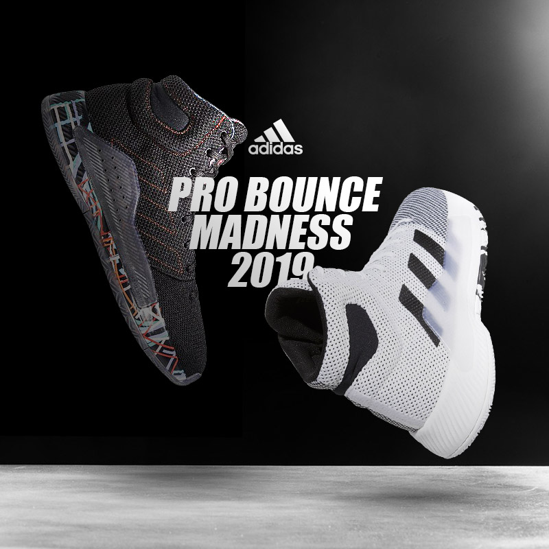 Adidas adidas 2019 men\u0027s Pro Bounce Madness field competitive basketball shoes BB9239