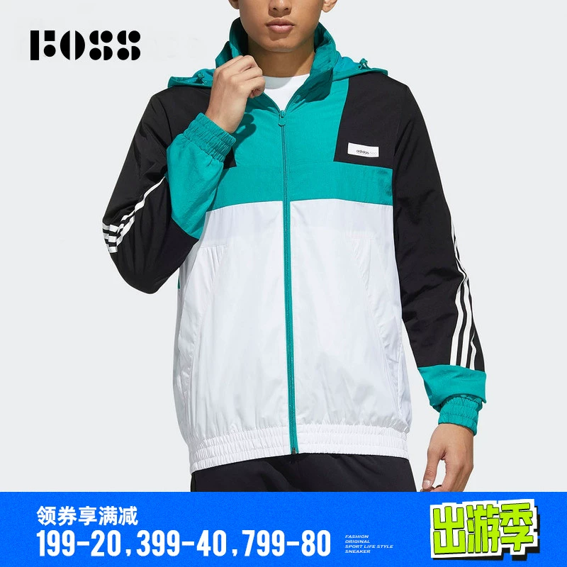 adidas neo Adi casual 2020 nam M SS WRMLN WB áo khoác gió GE5499 - Áo khoác thể thao / áo khoác