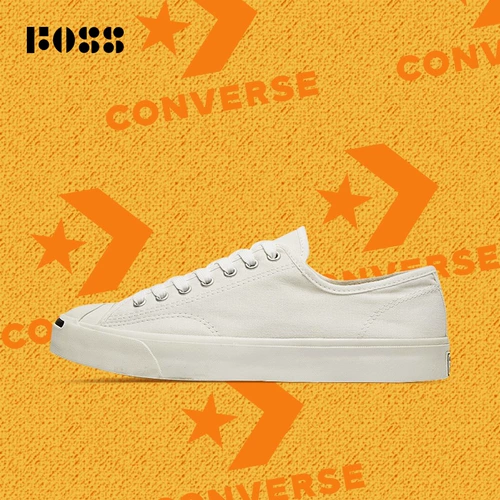 Converse Converse Natural Jack Purcell Smile Face Low Canvas обувь 164057C