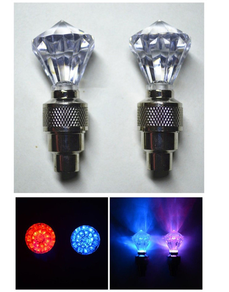 Eclairage pour vélo AISONG - feux de Valve - Ref 2399669 Image 34