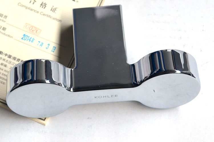 Kohler Hardware Pendant K-15218T-CP Xin Jiali Double Coat Hook