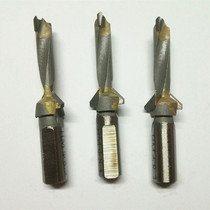 Factory direct sales woodworking alloy chamfered step drill sinking hole secondary drill bit V-shaped eye drill specifications customized