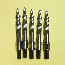High-speed steel woodworking external tooth stepped drill bit Double-layer drill Thread drill Hole drill Eye drill Customized