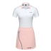 Mới! Golf quần áo nữ ngắn tay T-Shirt bóng váy váy phù hợp với mùa hè thể thao quần áo bao tay che nắng Golf