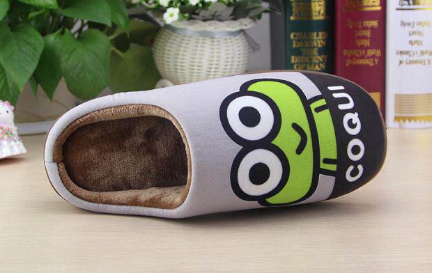 Pantoufles enfants en suède pour hiver - semelle caoutchouc - Ref 1007044 Image 28