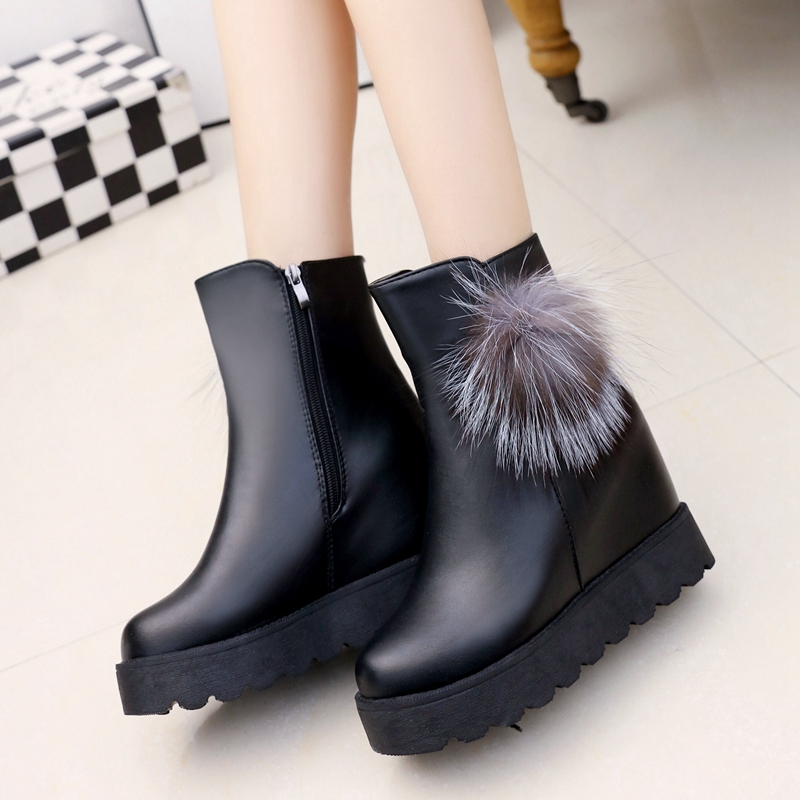 Bottes hiver pour femme en Polyurethane - Ref 3246616 Image 4