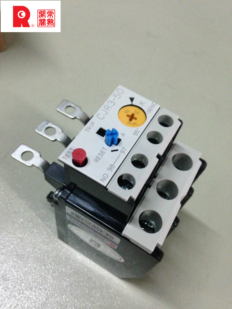 () Changshu switch factory thermal overload relay CJR3-50 Current 4-50A