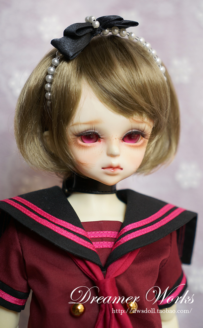 bjd sd doll wig imitation horse seaMao 4 points 3 points student short hair 1 6 1 4 1 3 2 color selection