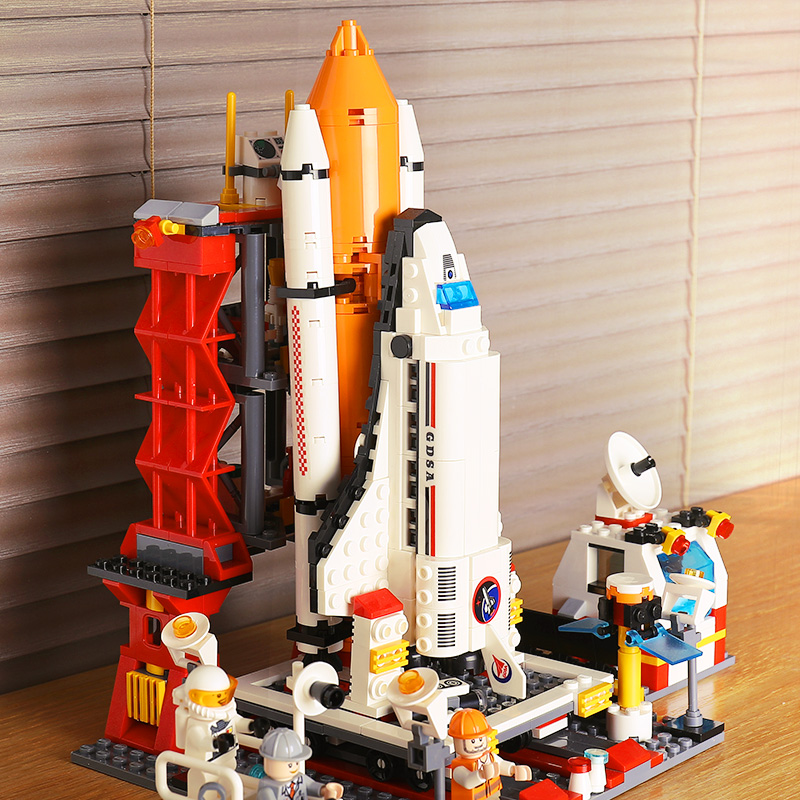Купить Лего, Кубики Космический челнок детьми модель ракеты подарка 10 ...