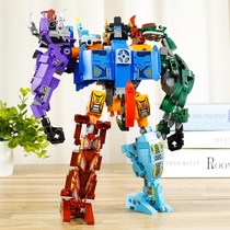 Childrens Day toys big boys boys birthday gifts intelligence 9 building blocks 8 puzzle assembly 10 years old music High